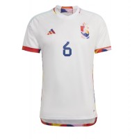 Camisa de time de futebol Bélgica Axel Witsel #6 Replicas 2º Equipamento Mundo 2022 Manga Curta